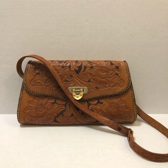 Unknown Handbags - Leather shoulder bag 3/$25